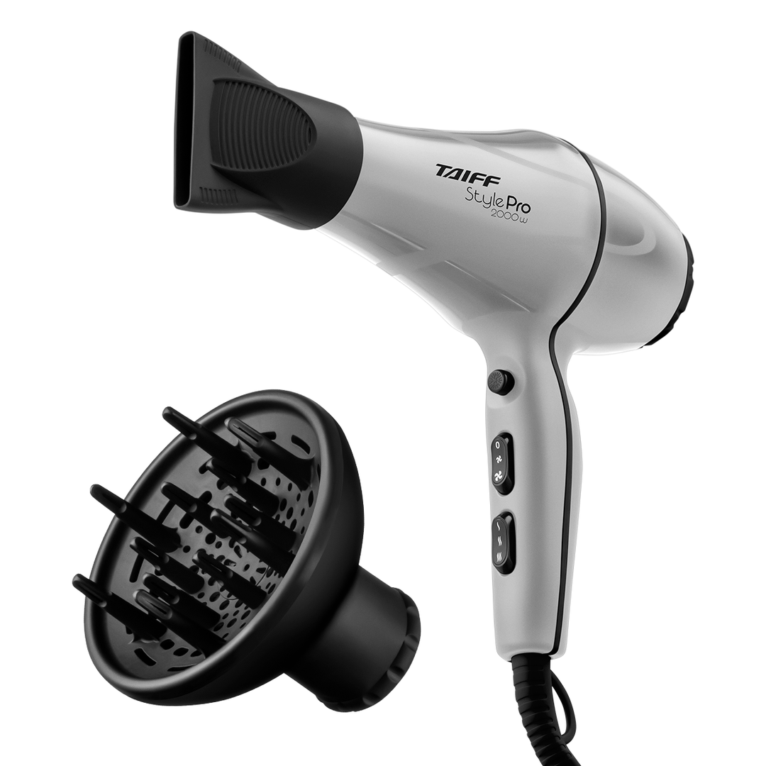 Kit Secador Style Pro 2000w e Difusor Curves