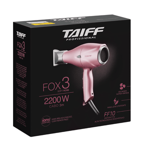 Secador de Cabelo Fox 3 2200W Soft Rose